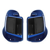 HR3 Superior Blue Vented Lower Fairing Kit For Harley Touring models 2014-2024